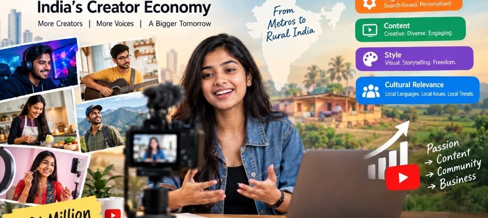 YouTube and the Rise of India’s Creator Economy
