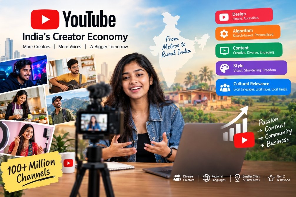 YouTube and the Rise of India’s Creator Economy